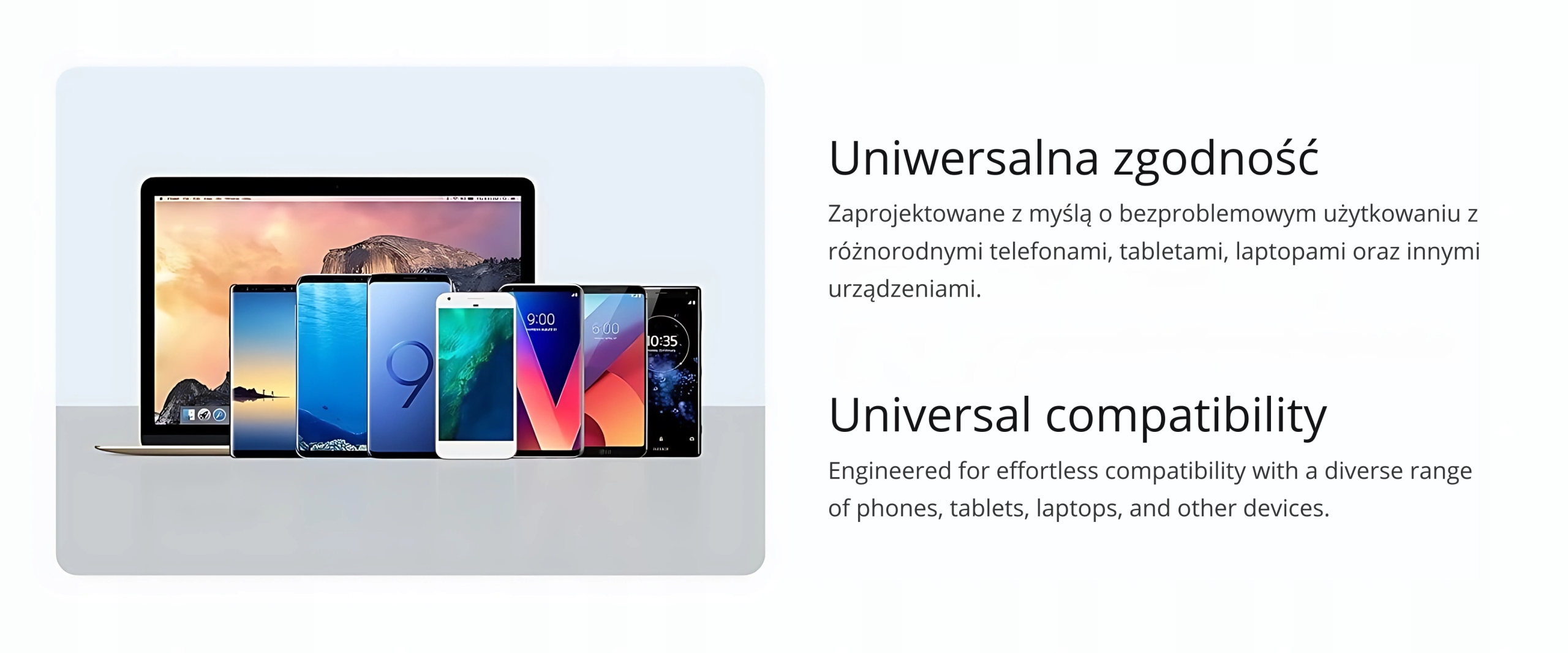 Ładowanie z mocą do 65W