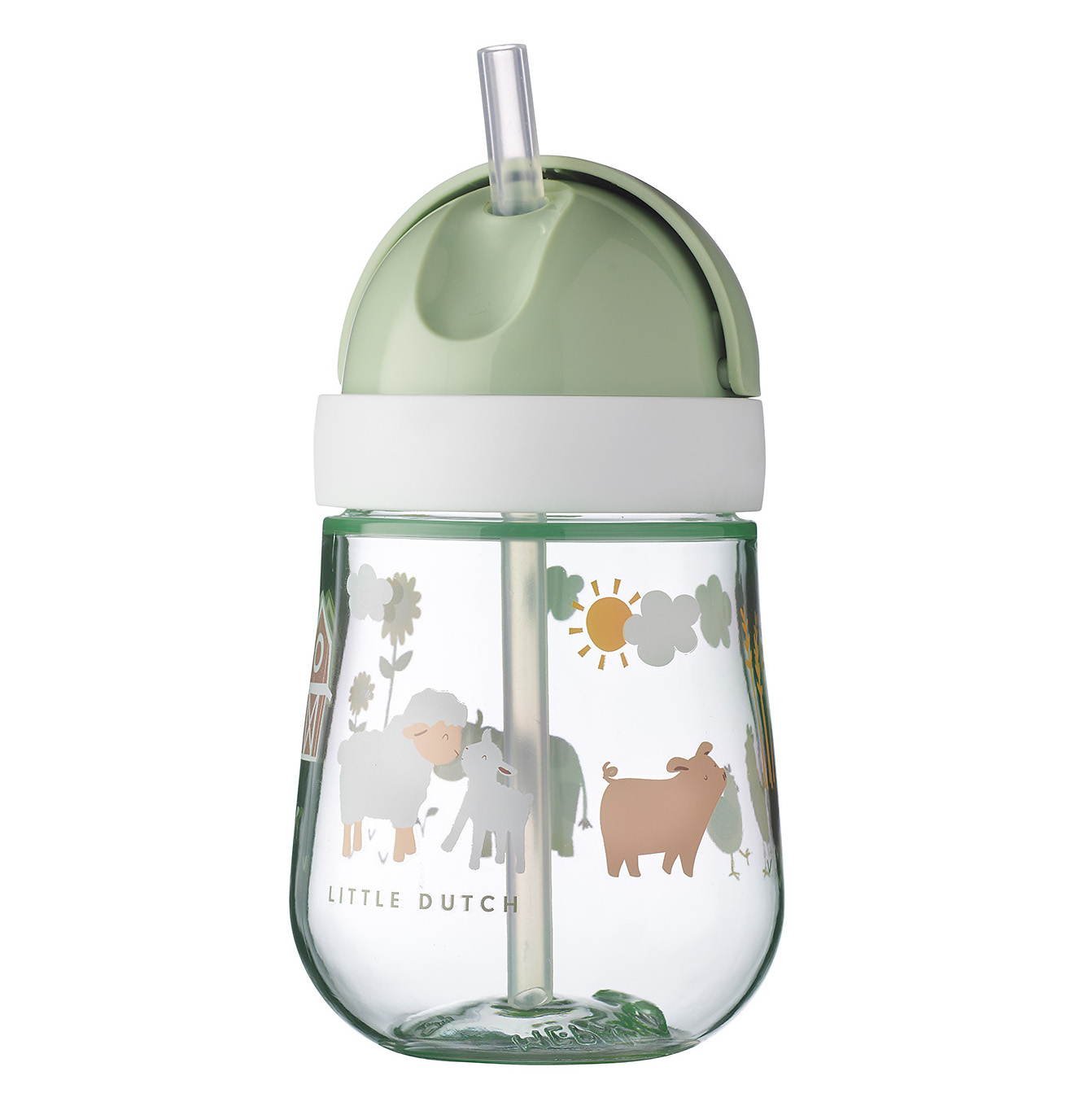 Kubek dziecięcy ze słomką 300ml Mepal Mio Little Farm – Idealny dla Twojego Malucha