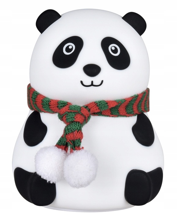 Lampka Nocna Panda - Z Zamkniętymi Oczami Ledowa Zmienia Kolory – Idealna do Twojego Domu
