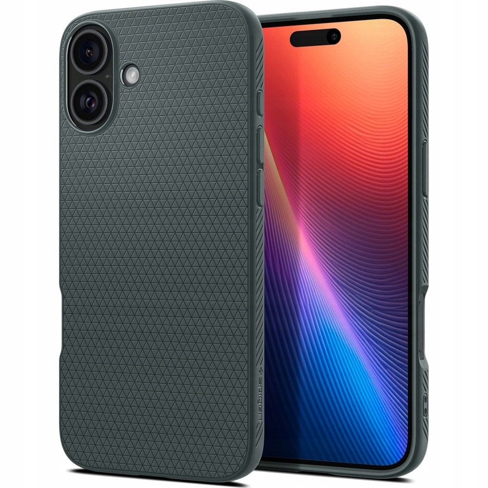 Etui Spigen Liquid Air do Apple iPhone 17 Abyss Green – Elegancka ochrona dla Twojego telefonu