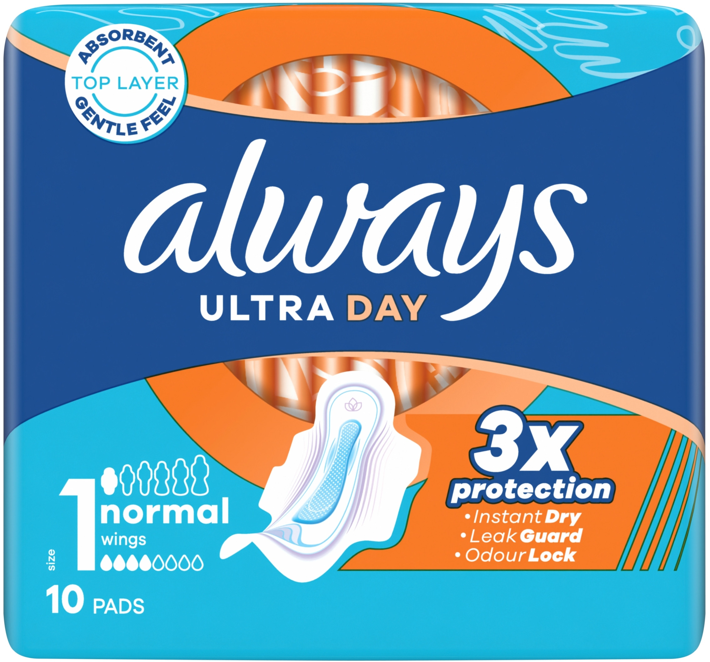 Always Podpaski Ultra Day 3x Protection – Komfort i bezpieczeństwo na co dzień