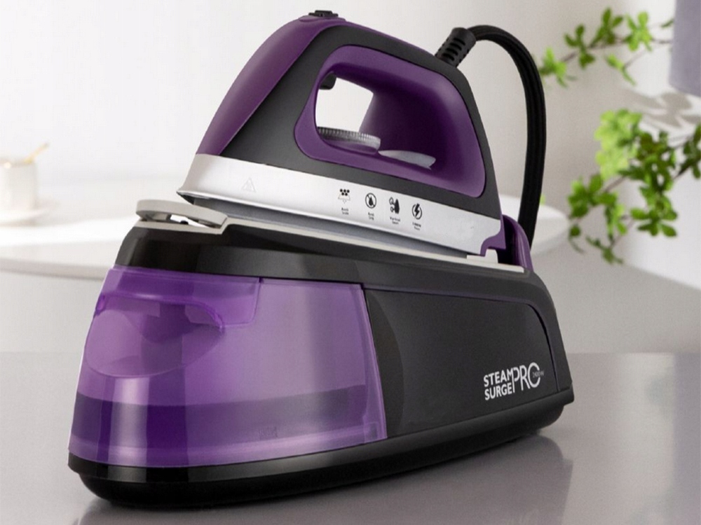 Żelazko generator pary stacja parowa ceramiczna powłoka do ubrań 2400W – Efektywne prasowanie na co dzień