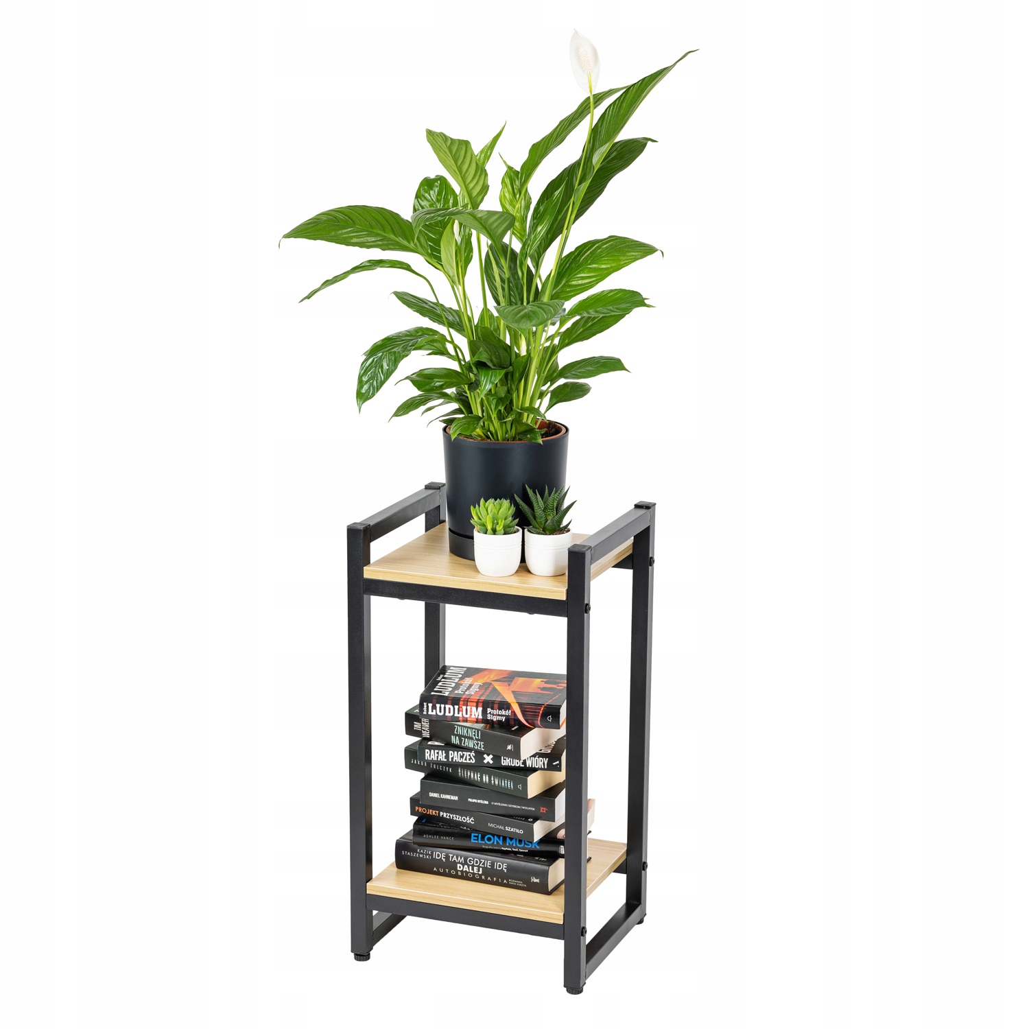 Kwietnik stojący metalowy Vertico 65 cm – Elegancja i funkcjonalność w Twoim wnętrzu