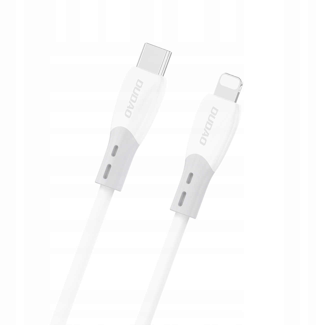 Kabel Dudao L25SX 30W USB-C - Lightning z miękkim silikonowym oplotem – Idealne rozwiązanie do ładowania i transferu danych