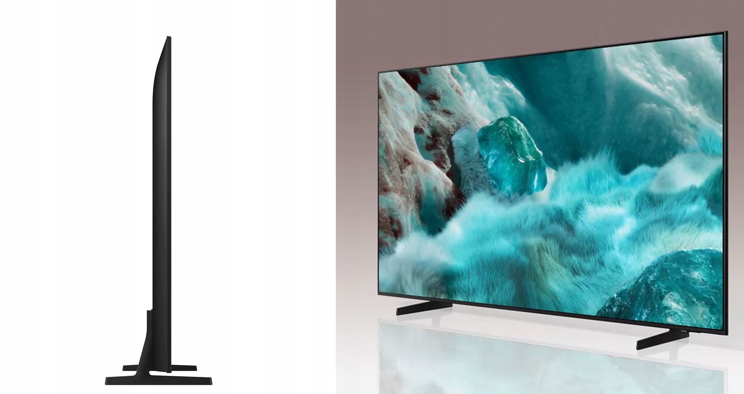 Wymiary i waga telewizora Samsung QE43Q7F