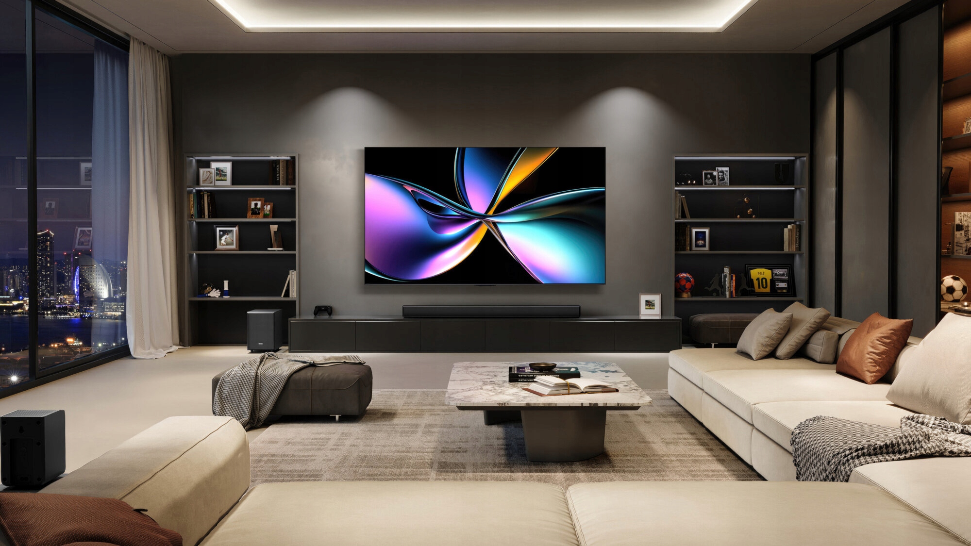 Telewizor HISENSE 55U7Q Pro – Kinowe doznania w Twoim salonie