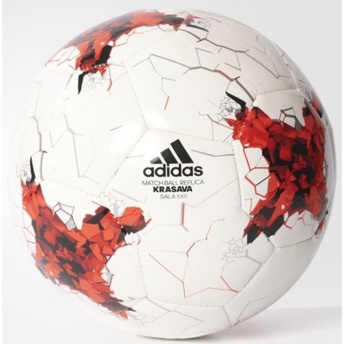 PIŁKA NOŻNA ADIDAS KRASAVA CONFEDERATION SALA 5X5 AZ3200 FUTSAL biała