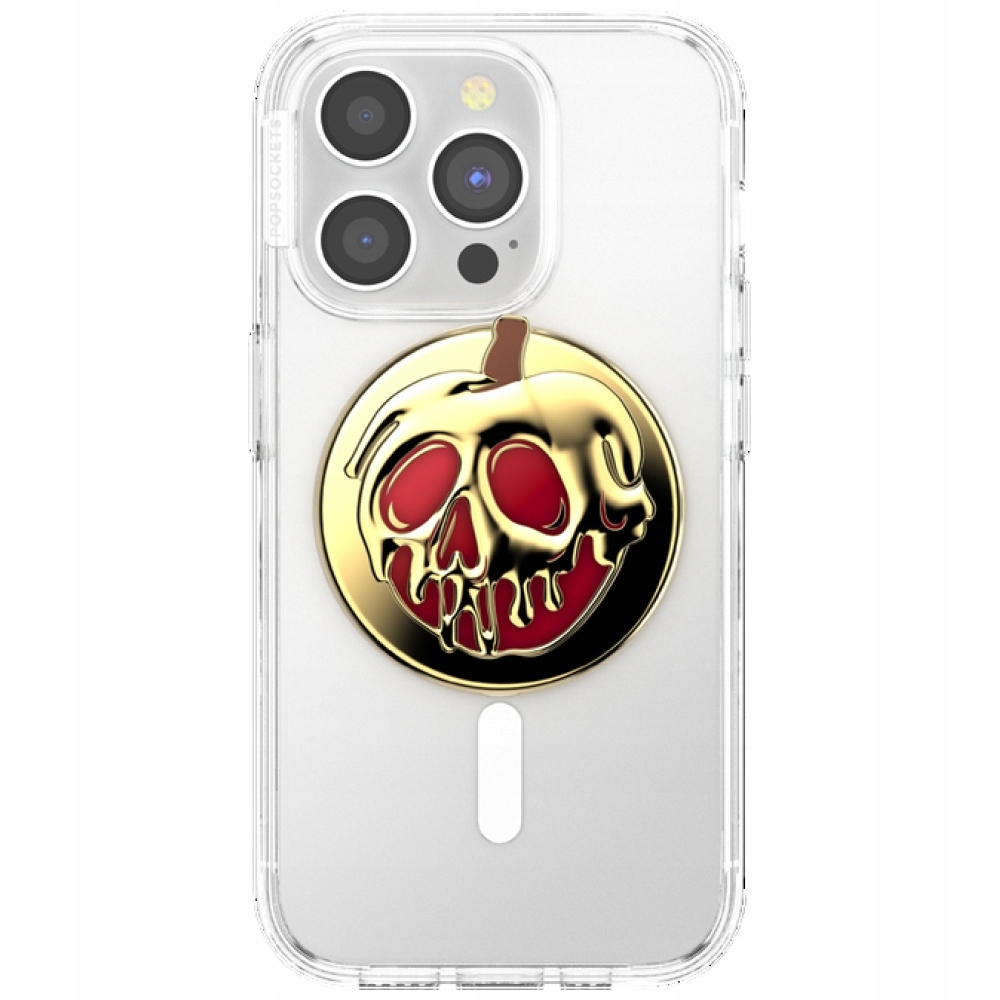 Uchwyt i podstawka do telefonu PopSockets Round Disney Enamel Poison Apple MagSafe – Stylowy i funkcjonalny dodatek
