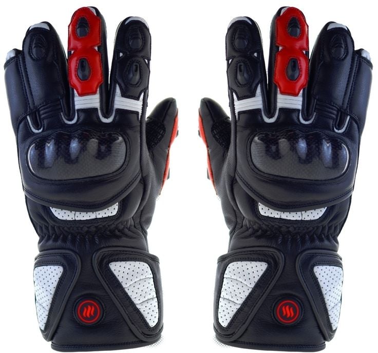 Ogrzewane rękawice motocyklowe