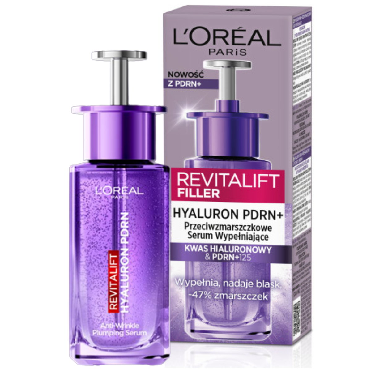 L'Oréal Revitalift Filler Przeciwzmarszczkowe Serum do Twarzy 30ml – Twoje wsparcie w walce ze zmarszczkami