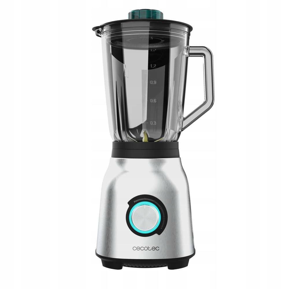Blender kielichowy Cecotec Power Black Titanium 1800MAX Blend It – Twoje wszechstronne wsparcie w kuchni