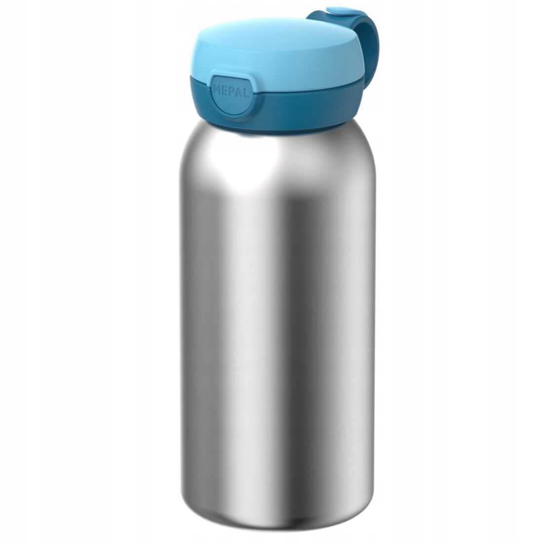 Butelka stalowa Flip Cap Campus 600 ml Cool Blue – Idealna dla dzieci