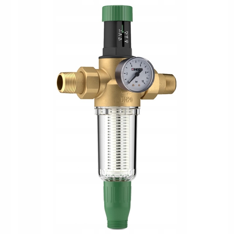 Herz filtr do wody zimnej z reduktorem ciśnienia DN 25 2301103 – Idealne rozwiązanie dla czystej wody pitnej