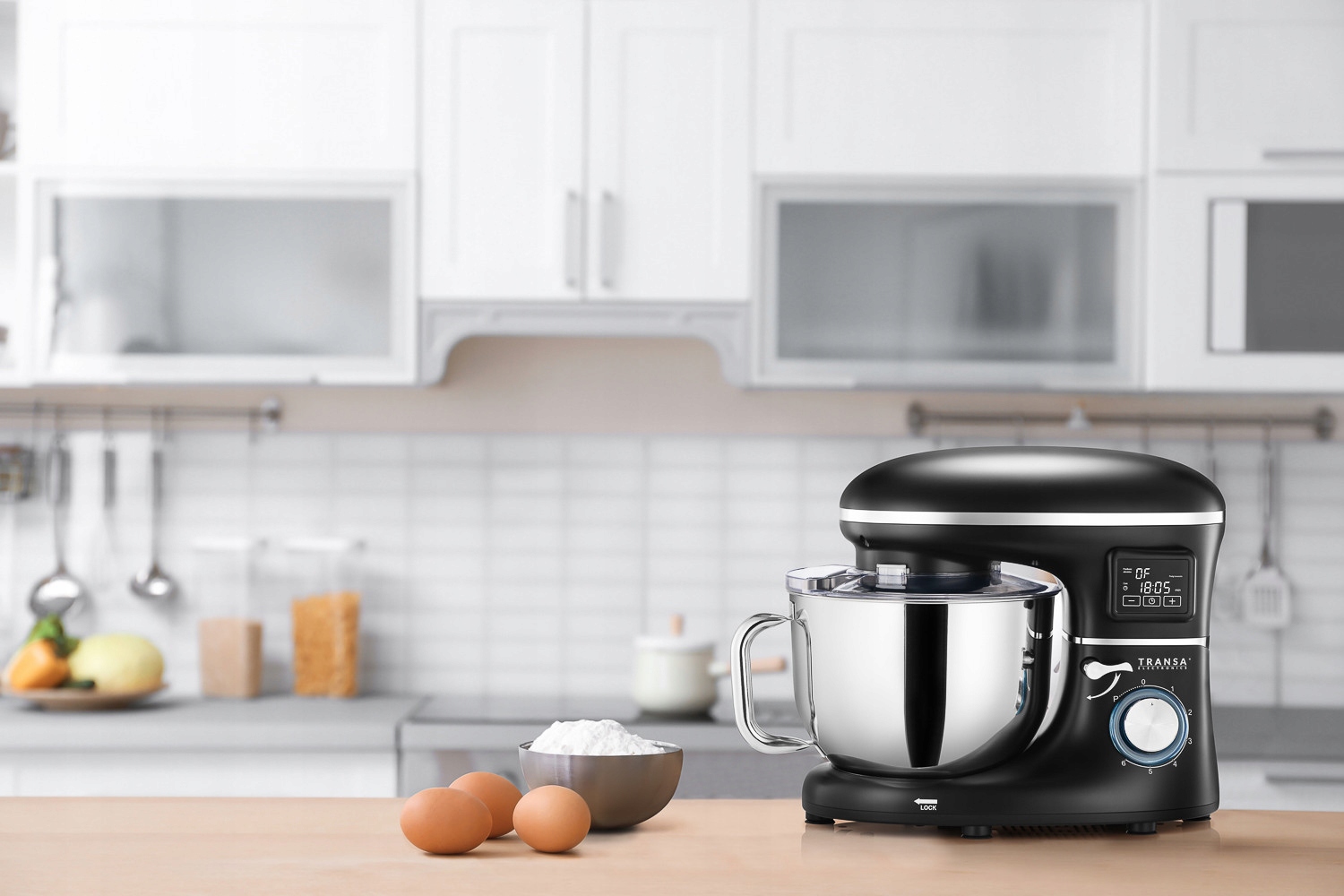Potężna moc 2800W – Efektywne mieszanie i podgrzewanie
