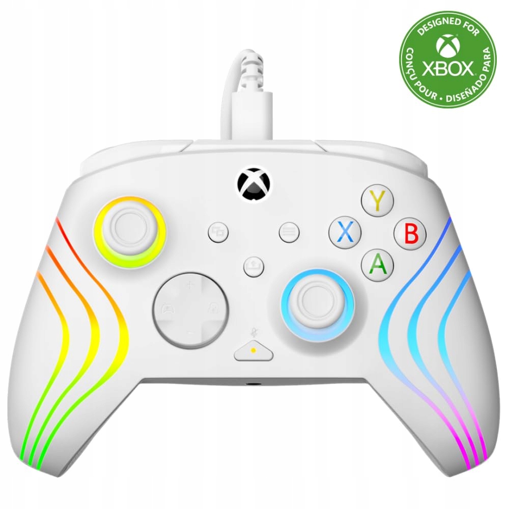 Turtle Beach Afterglow Wave Wire XB White – Przewodowy kontroler do gier RGB