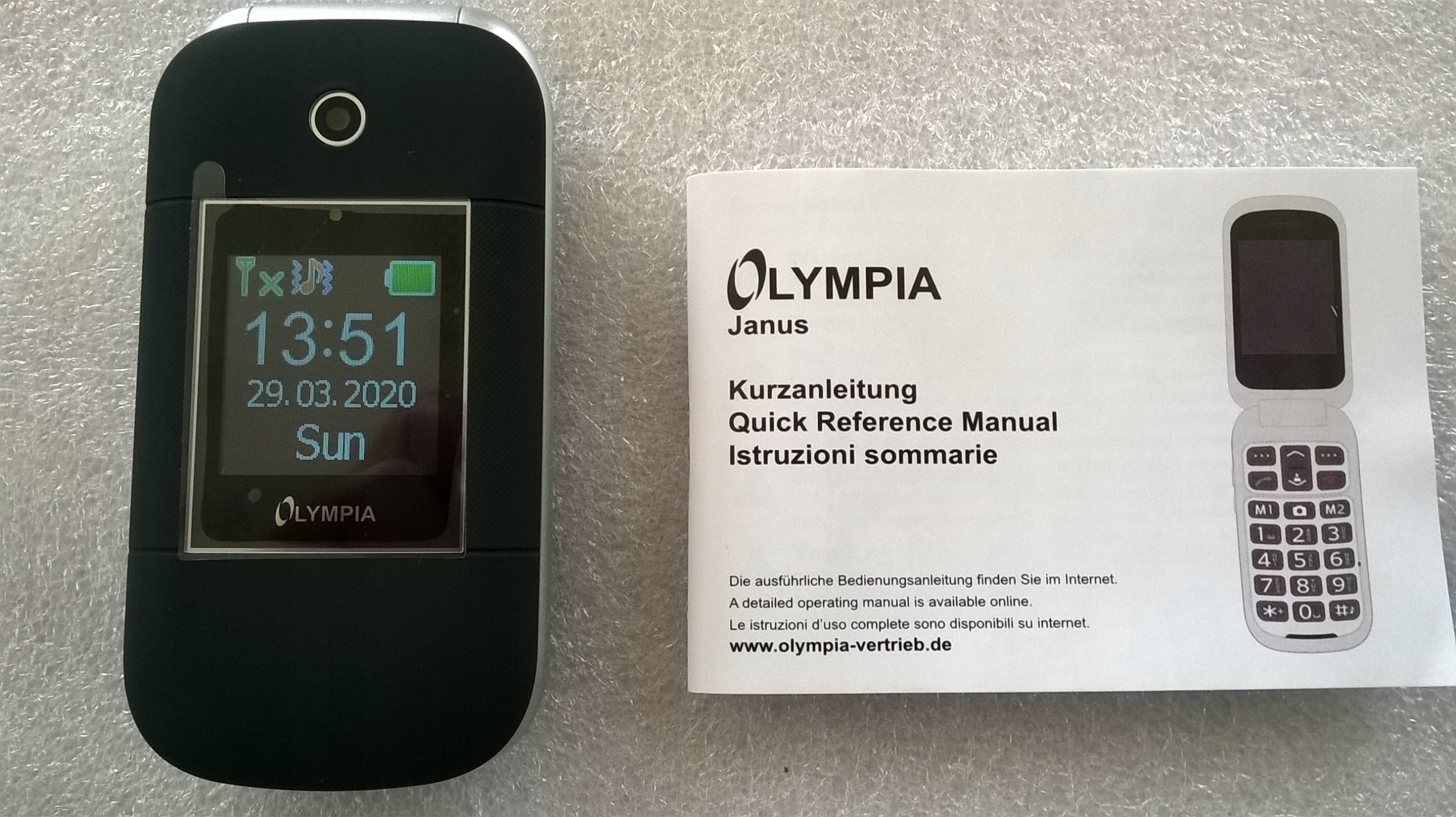 Duże przyciski i łatwa obsługa