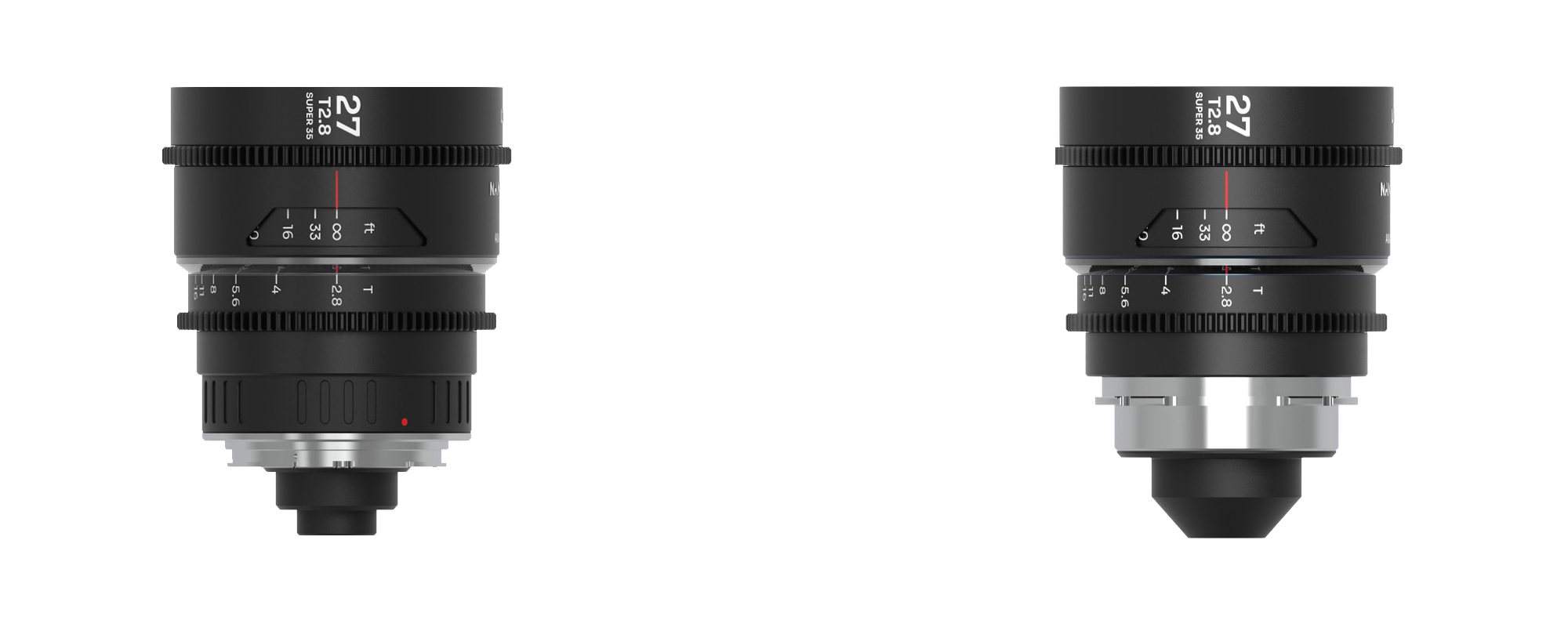 Obiektyw Venus Optics Laowa Nanomorph 27 mm T2,8 1,5X S35 Silver do Arri PL/Canon EF