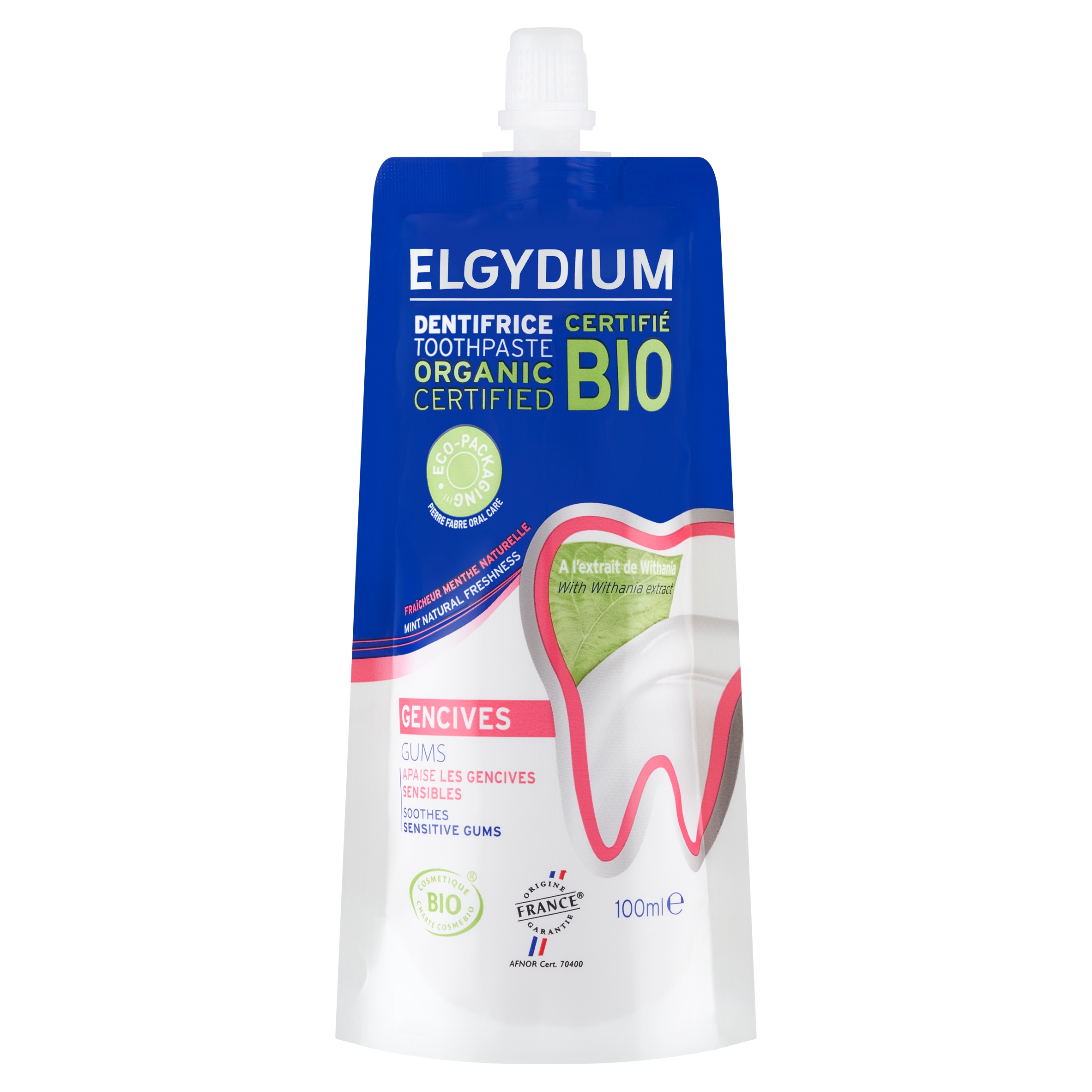 Elgydium OTC ELGYDIUM PASTA BIO GUM dziąsła 100ml – Naturalna pielęgnacja dla zdrowych dziąseł