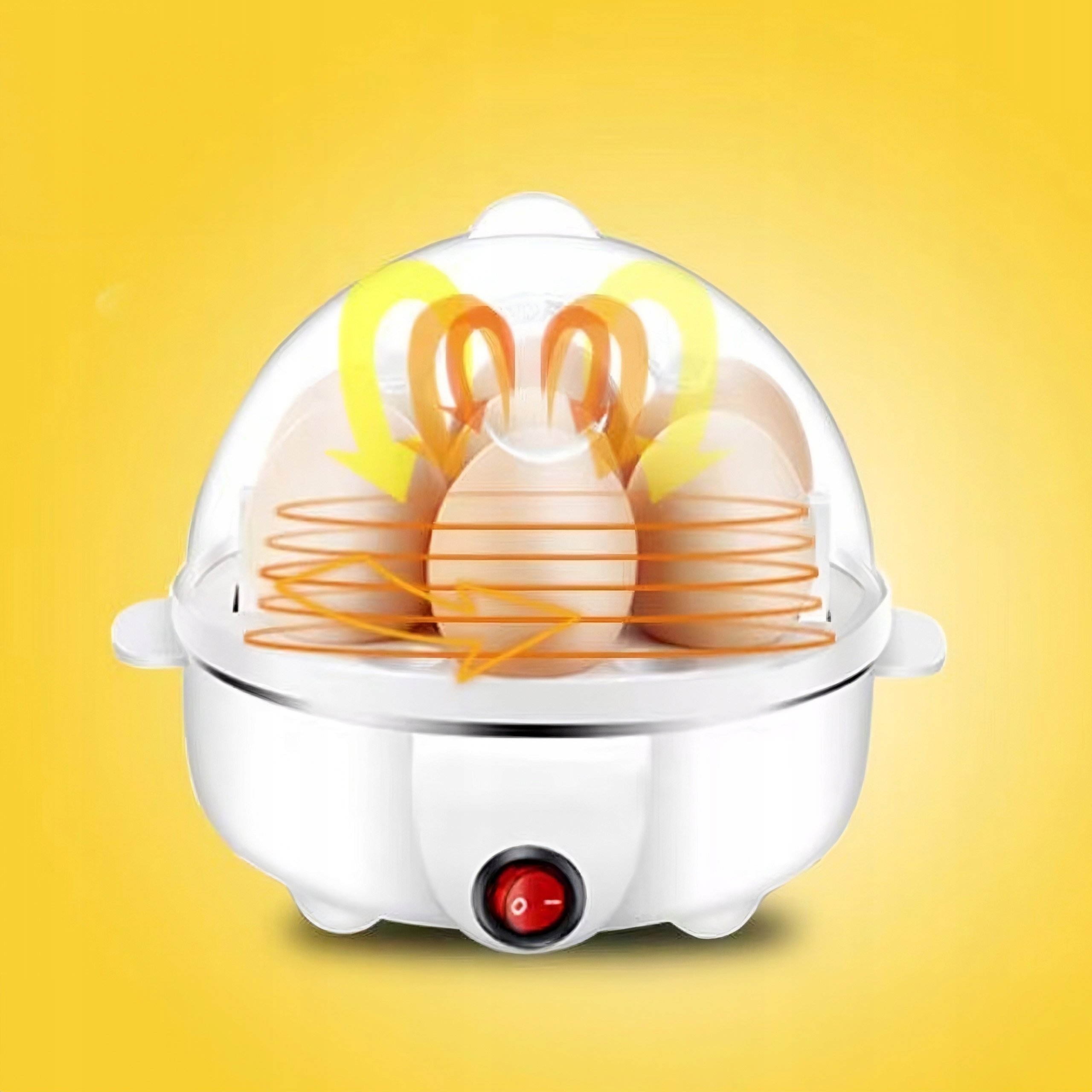 Jajowar dla całej rodziny – Gotowanie do 7 jajek jednocześnie