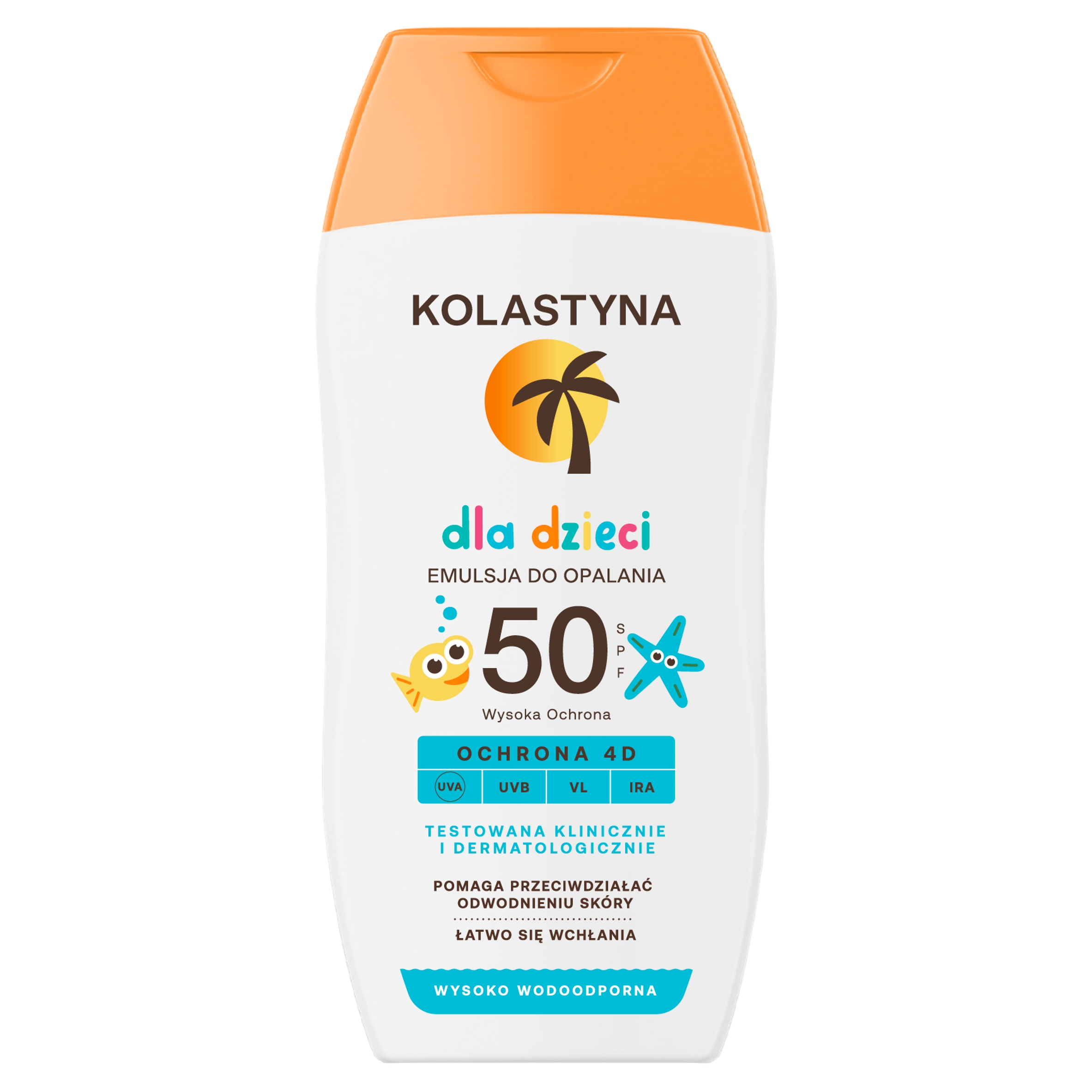 Wodoodporna formuła i łatwe wchłanianie
