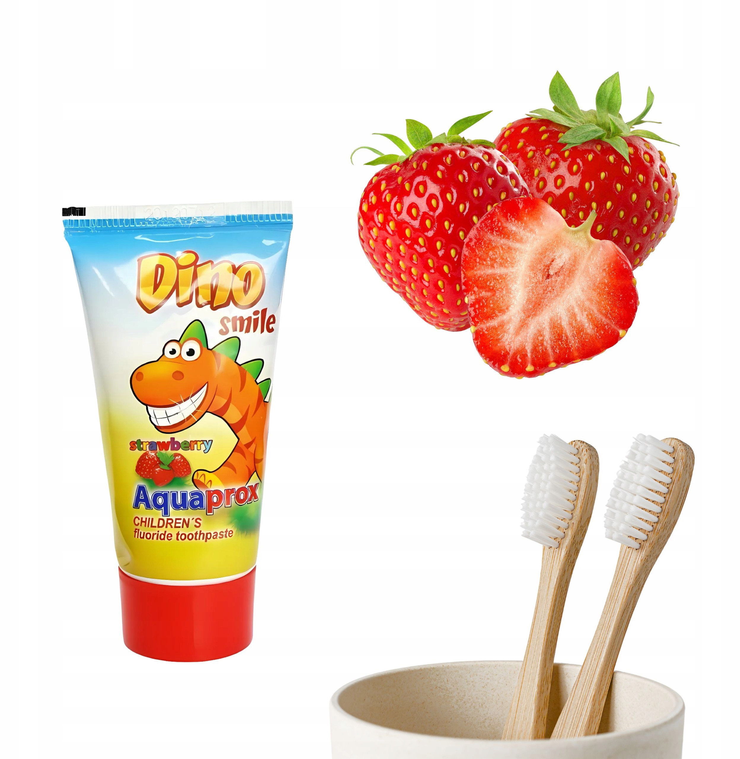 Świeży truskawkowy smak – przyjemność podczas mycia zębów