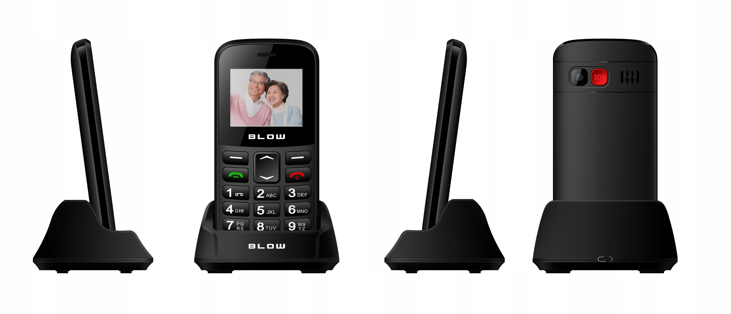 Telefon dla seniora BLOW S18D – Prosty i funkcjonalny wybór