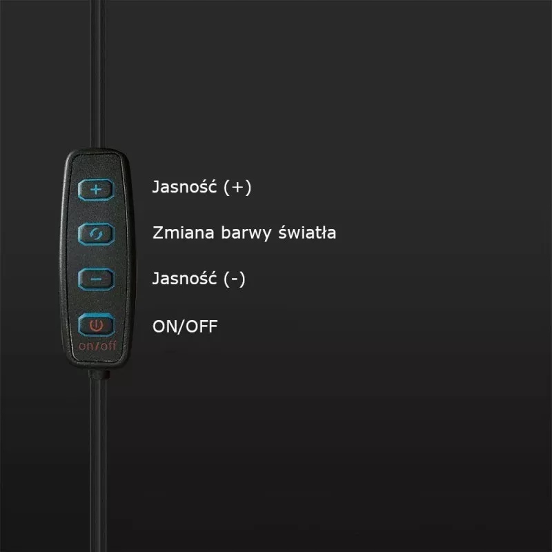 Wydajność świetlna: 550 lm przy mocy 10W