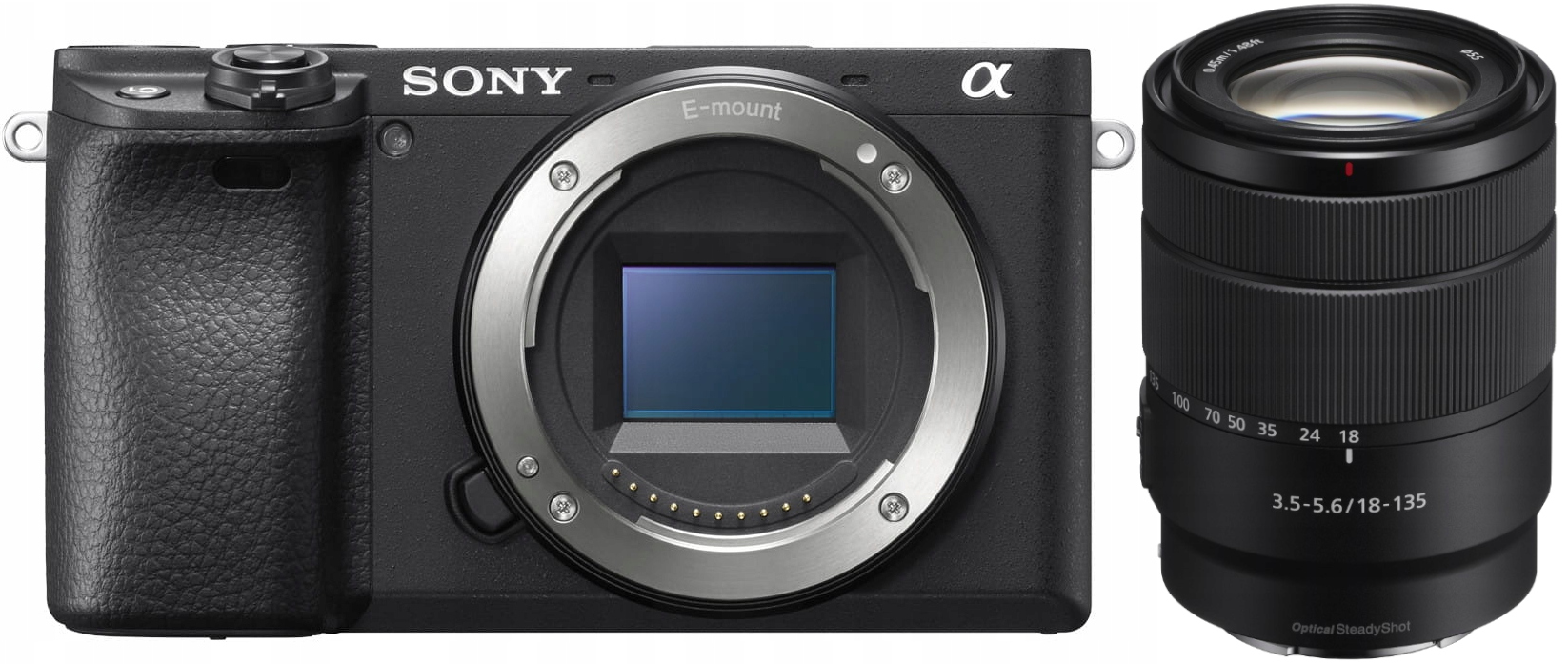 Aparat cyfrowy Sony A6400 + 18-135mm OSS – Twoje narzędzie do kreatywnej fotografii