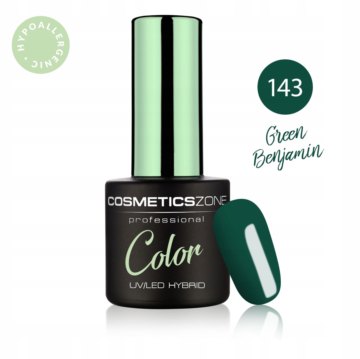 COSMETICS ZONE LAKIER HYBRYDOWY KOLOR 7ML - NR 143 EAN (GTIN) 5903876980658