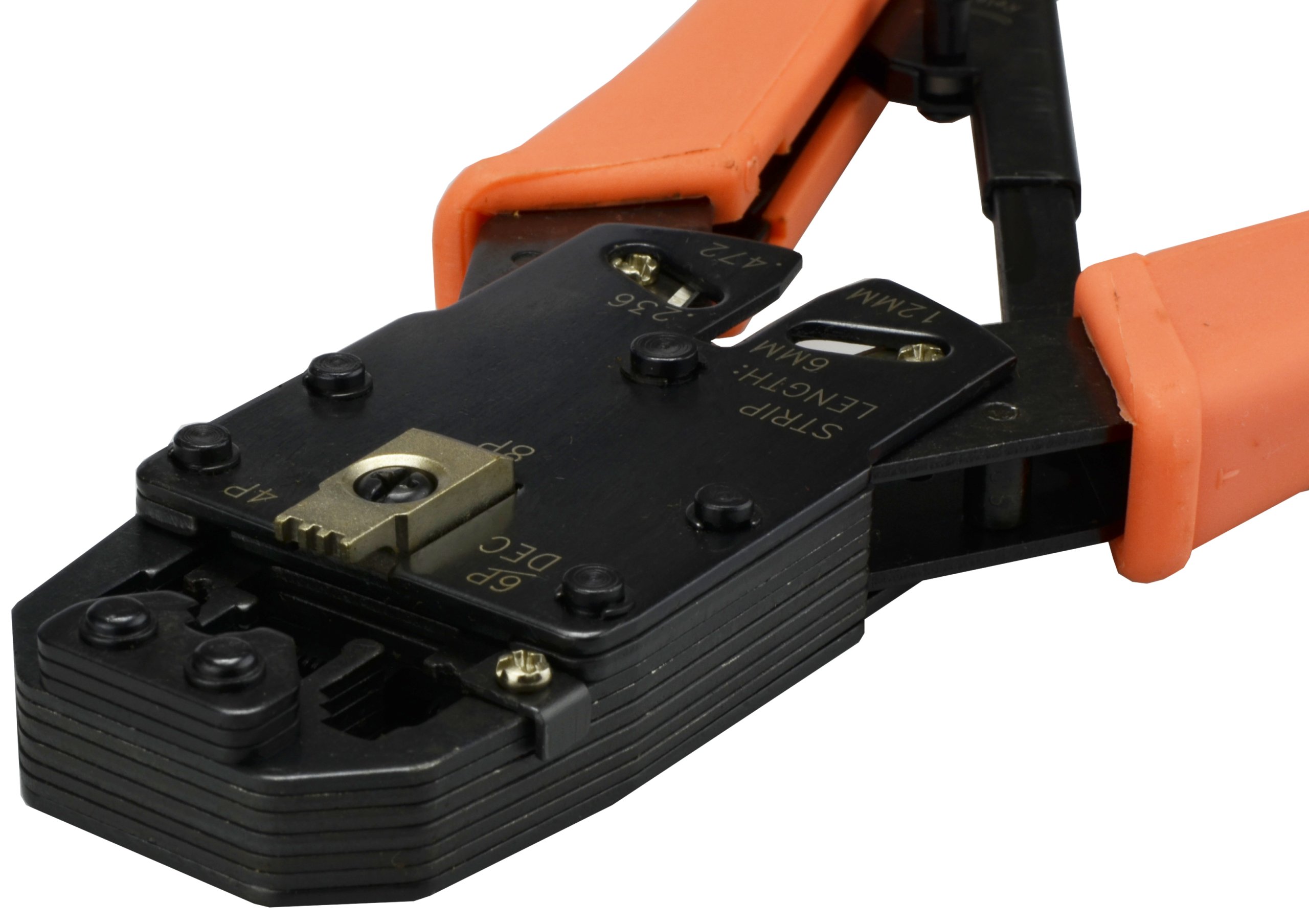 Czołowy mechanizm zaciskania dla precyzyjnego dociśnięcia pinów