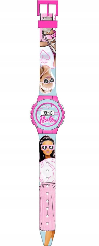 Idealny pierwszy zegarek dla małych fanek Barbie