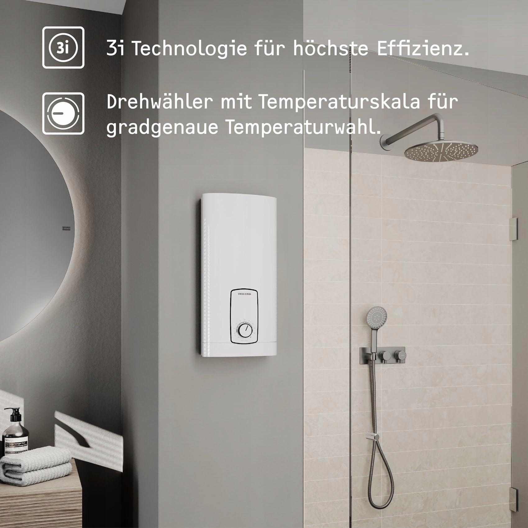 Technologia 3i – Oszczędność energii i stała temperatura wody