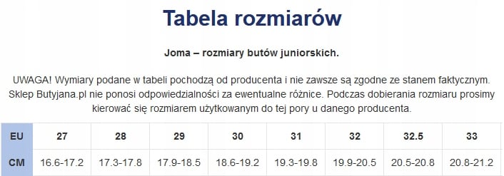 Wymiary i rozmiar: idealne dopasowanie dla stopy