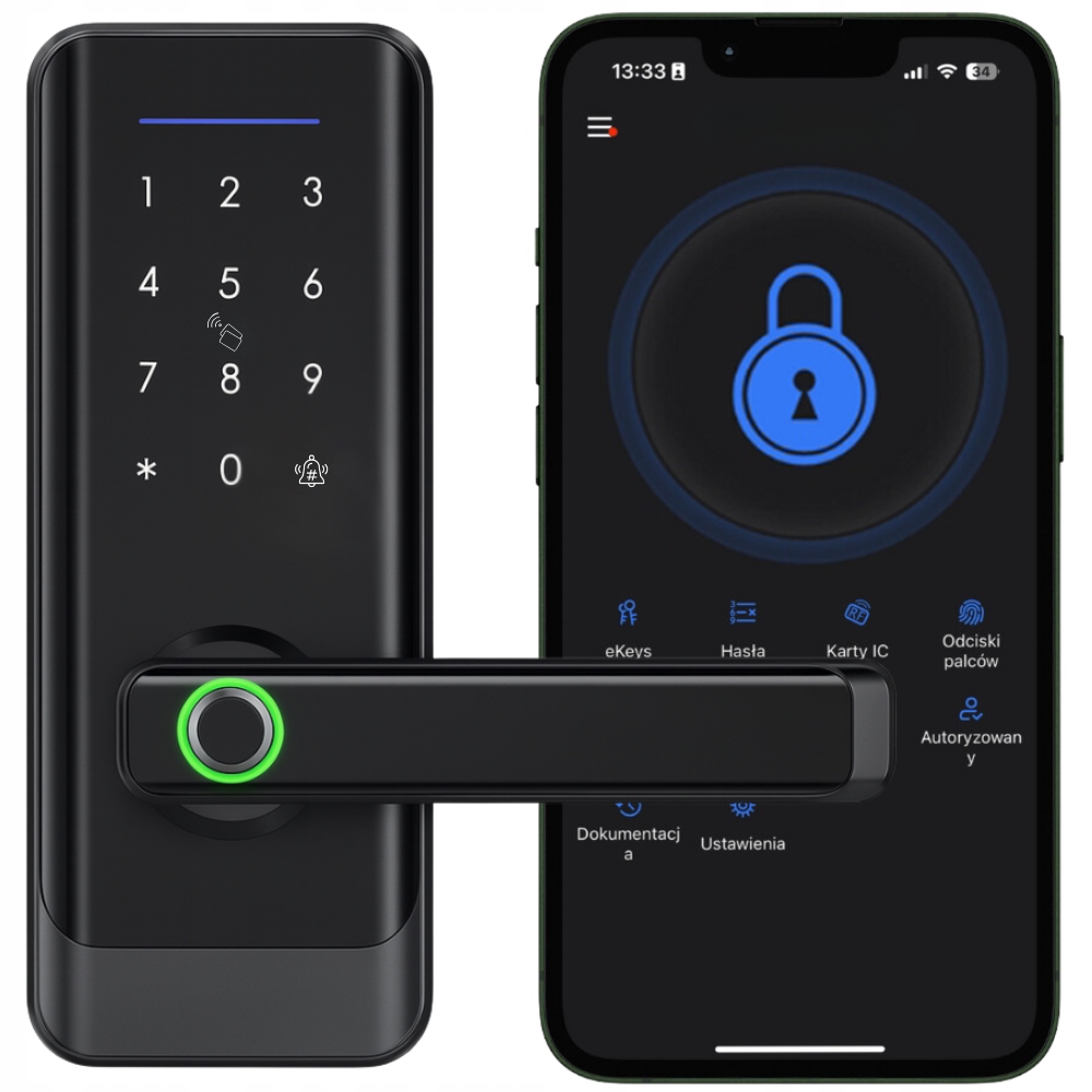 Inteligentne Metody Otwierania – Odcisk palca, kod PIN, Bluetooth i więcej