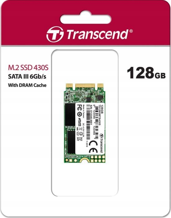 Dysk SSD Transcend 430S 128GB M.2 2242 SATA III – Wydajność i niezawodność