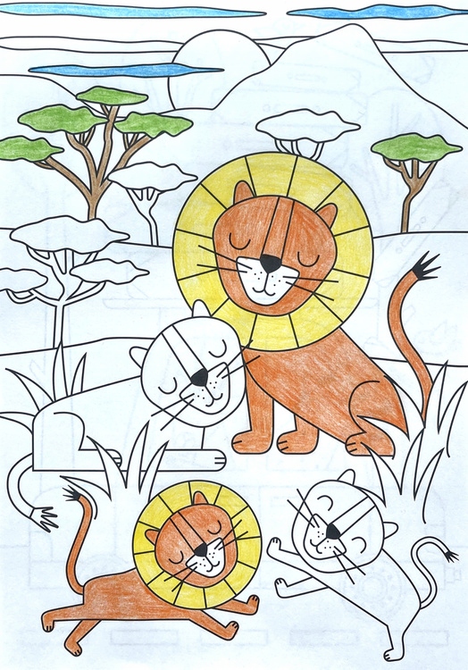 Ilustracje do pokolorowania – 20 fascynujących obrazków