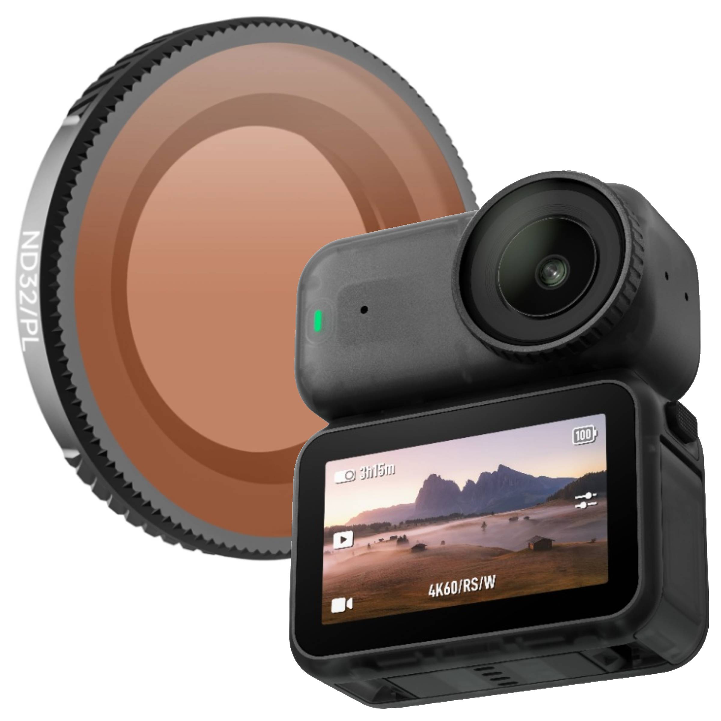 FILTR ND32/PL SZARY POLARYZACYJNY OCHRONNY DO KAMERY SPORTOWEJ DJI OSMO NANO – Profesjonalna jakość zdjęć i filmów