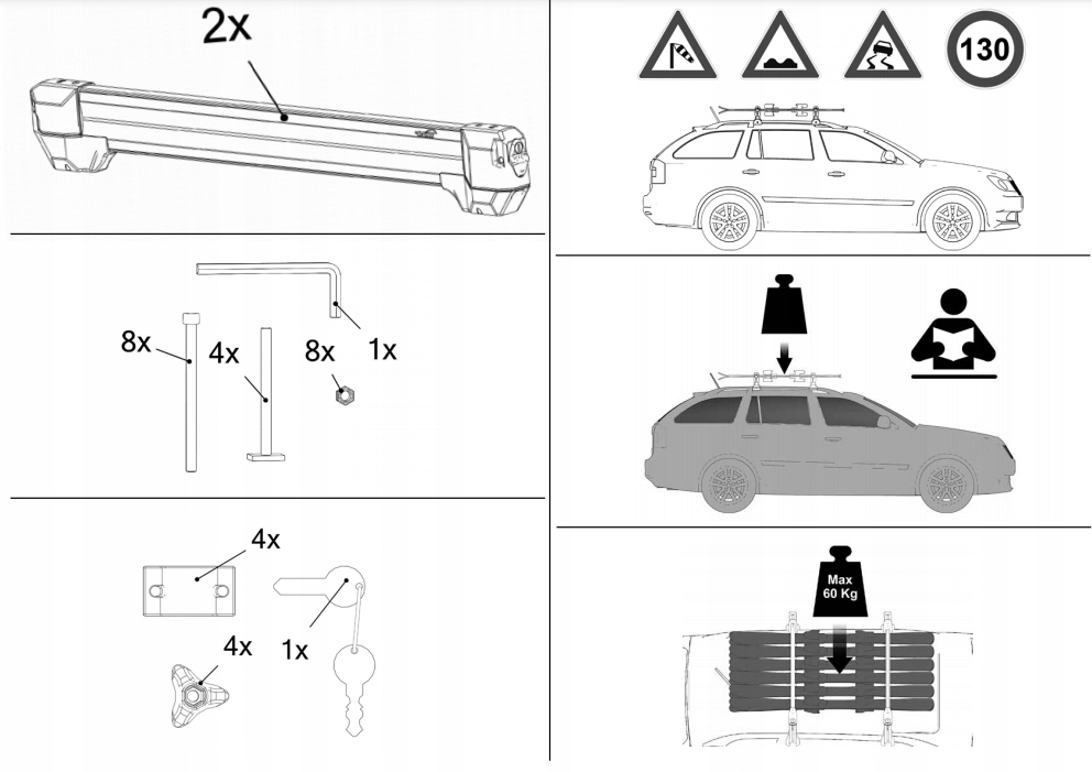 Aerodynamiczny design i łatwy montaż