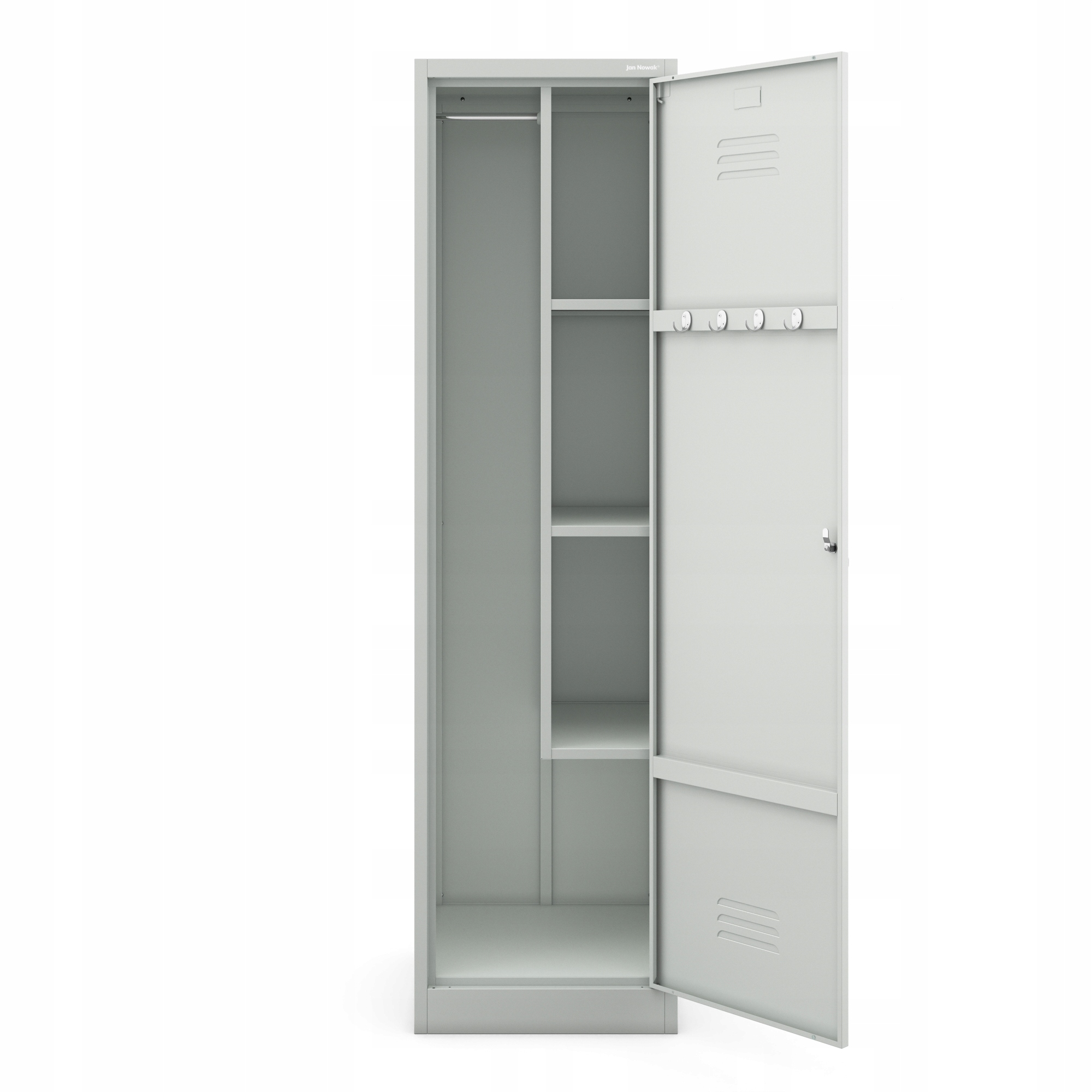 Metalowa szafa gospodarcza AGNES – Idealne rozwiązanie do organizacji przestrzeni