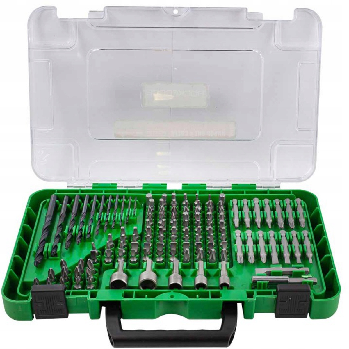 Zestaw bitów i wierteł – 120 elementów w komplecie