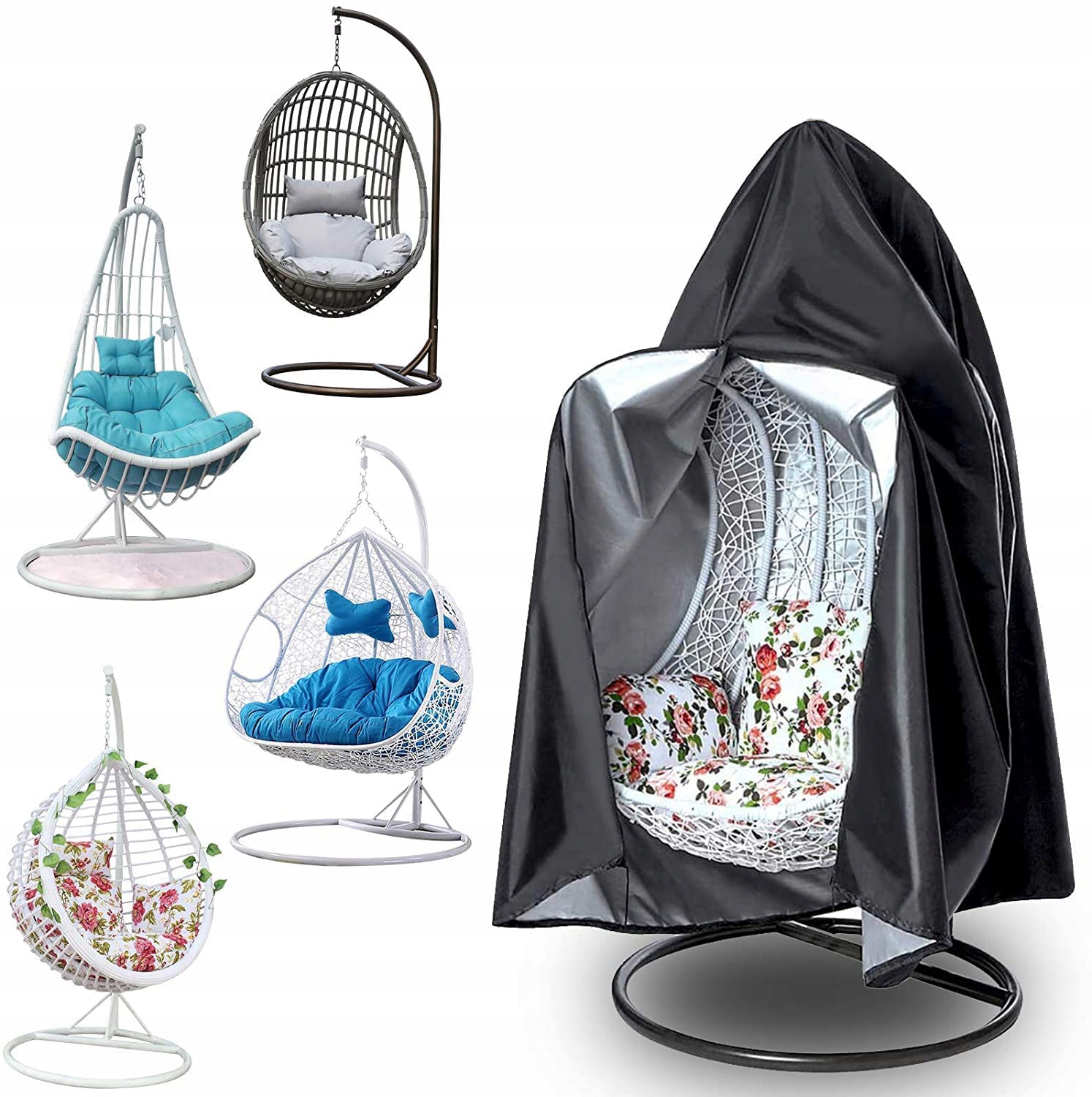 Carruzzo L30K POKROWIEC NA FOTEL WISZĄCY HAMAK – Idealna ochrona dla Twojego fotela