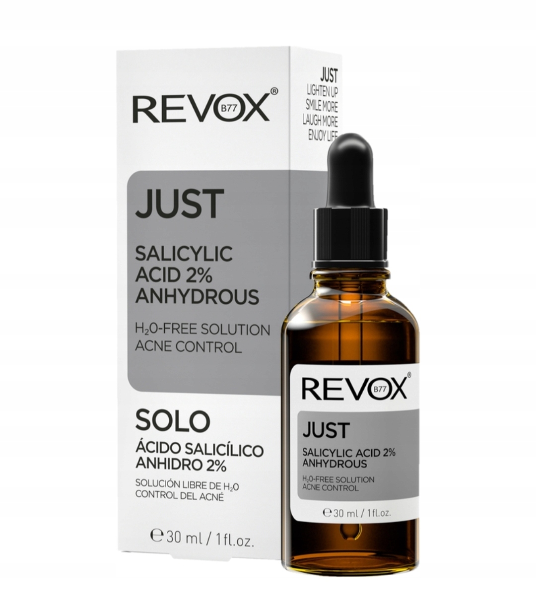 Serum do Twarzy Revox B77 Just 30 ml z Kwasem Salicylowym – Twoje wsparcie w pielęgnacji skóry