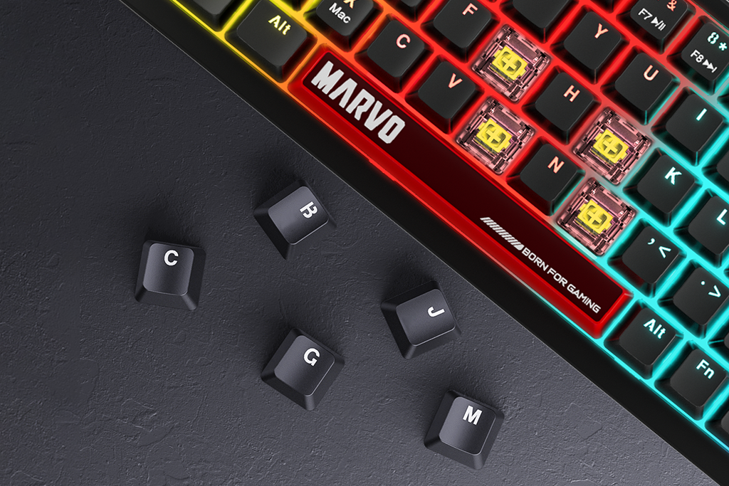 MARVO Arma 67 - przełączniki TNT Pink