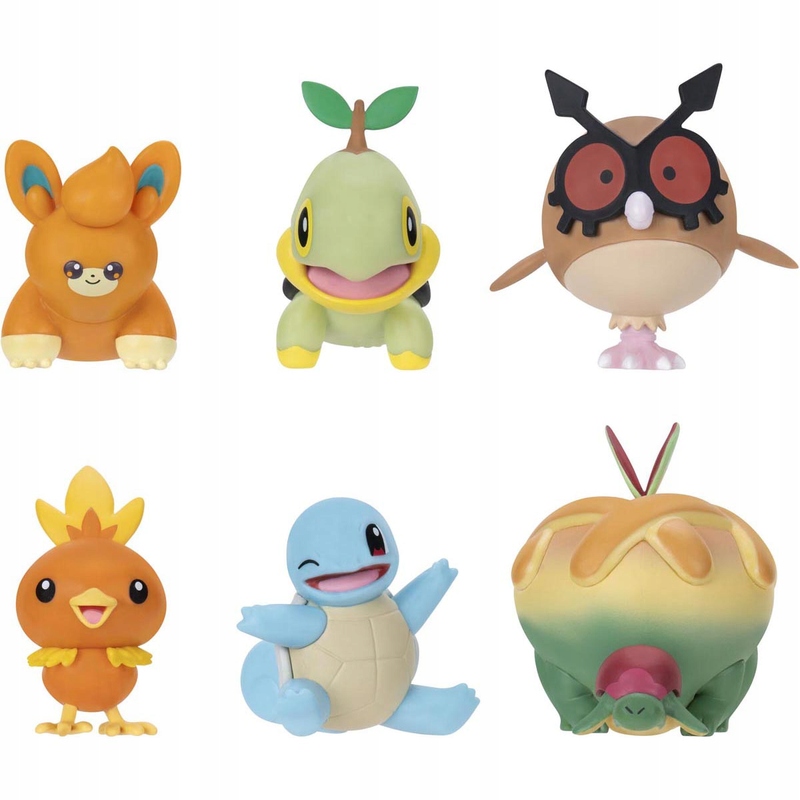 Zestaw 6 figurek bitewnych – Idealny dla fanów Pokémonów