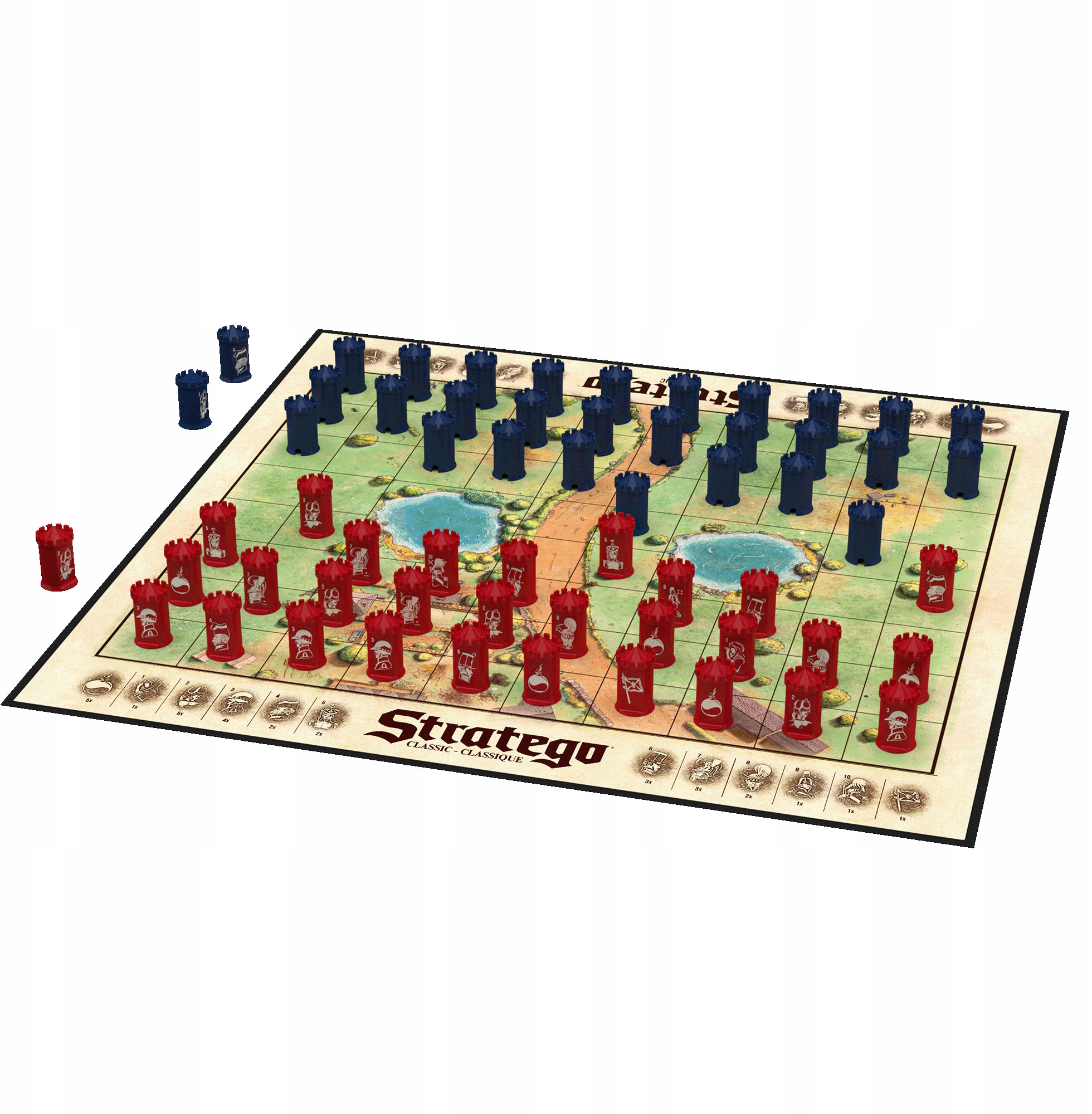 TM Toys Gra planszowa Stratego Classic – Strategiczne myślenie i świetna zabawa