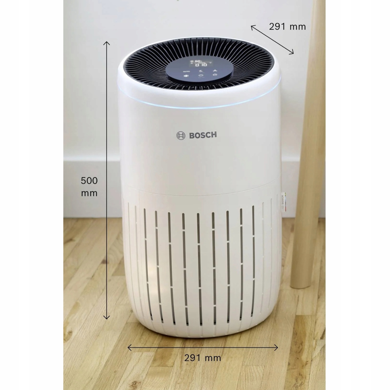 Wydajność oczyszczania do 300 m³/h – Idealny do dużych pomieszczeń