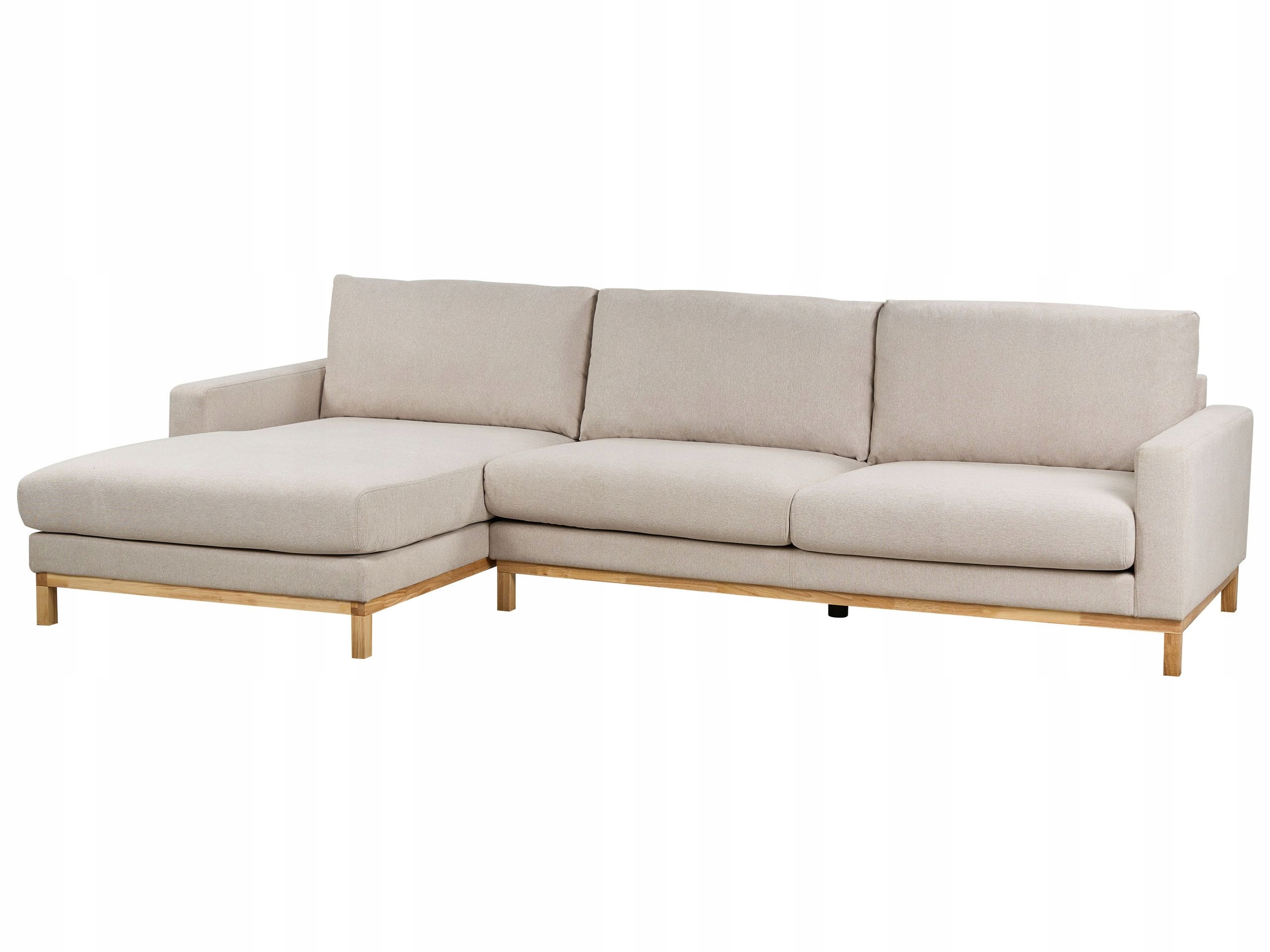 Stylowe połączenie z jasnym drewnem