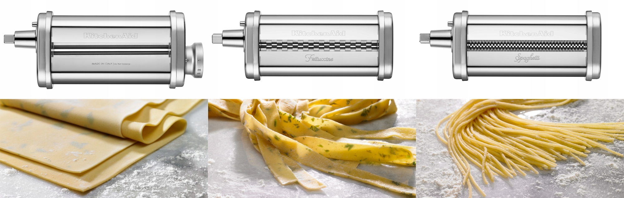 Wykrojniki do makaronu – Tagliatelle i spaghetti w zasięgu ręki