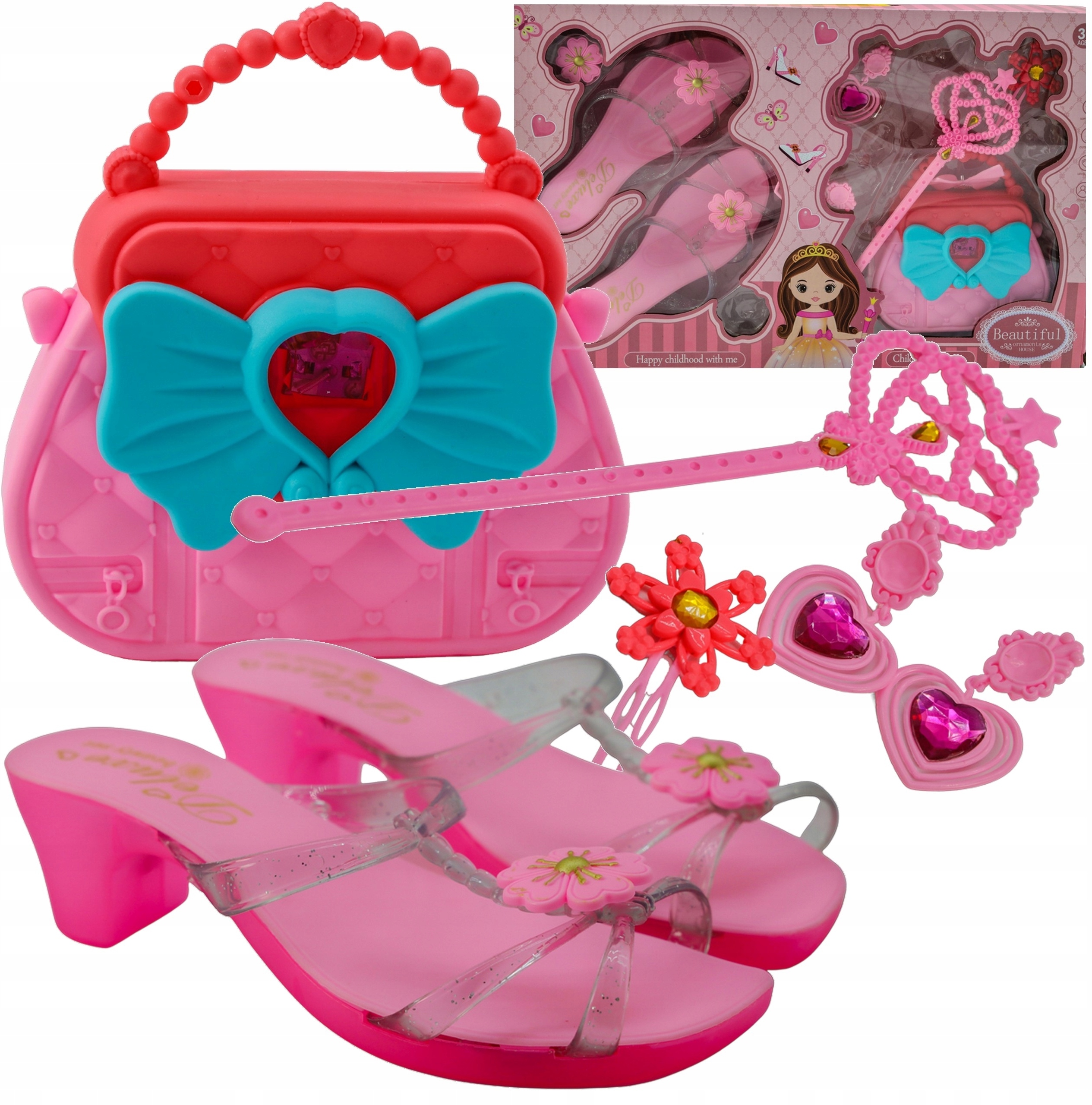 Magiczna Różdżka i Kolczyki w Zestawie