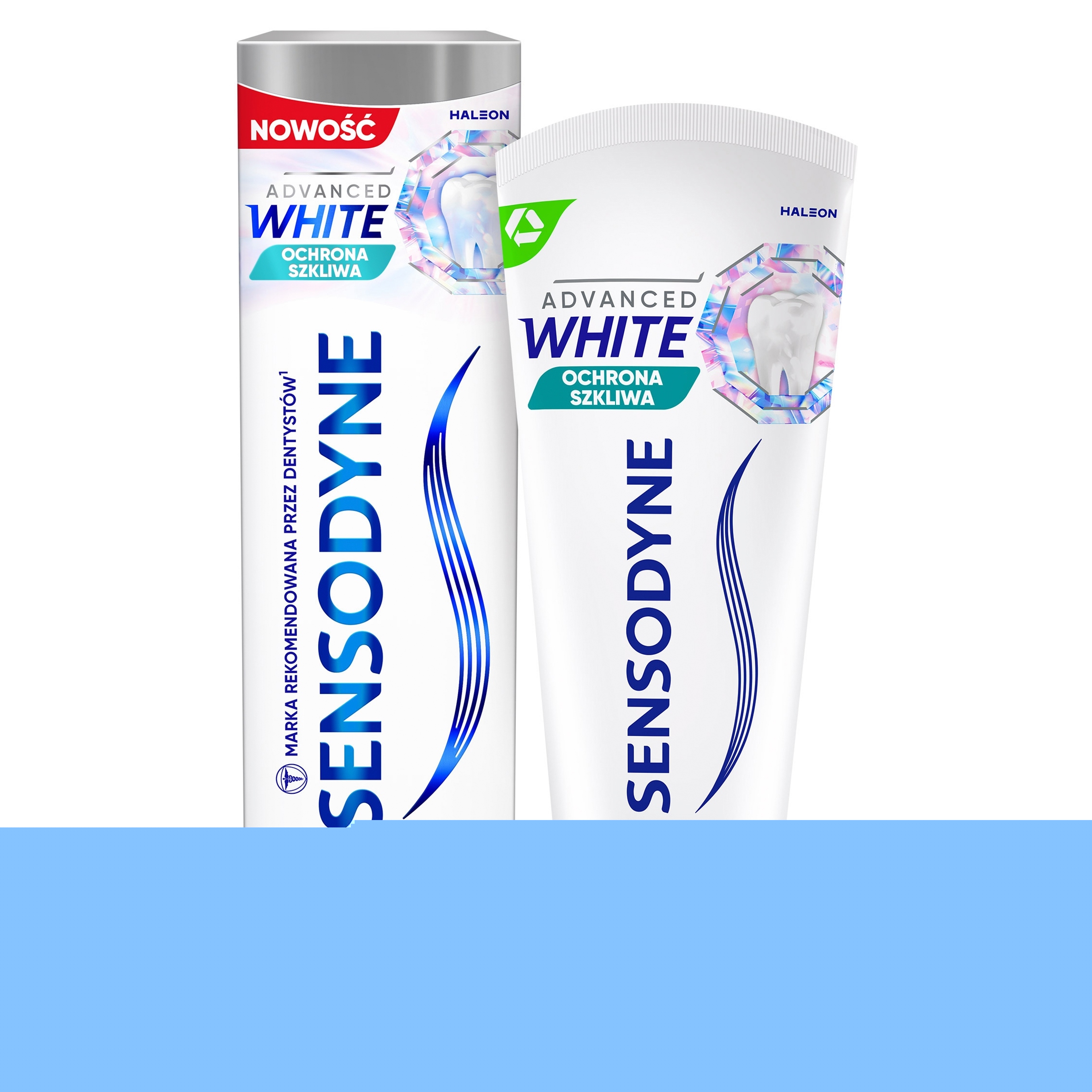 SENSODYNE pasta Adv White Ochrona szkliwa 75ml – Wybielaj i chroń swoje zęby